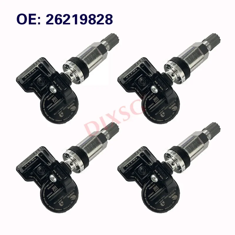 4Pcs TPMS Sensor 26219828 tire pressure sensor For Buick encore VERANO Chevrolet TRAX TPMS Automotive tire pressure accessories