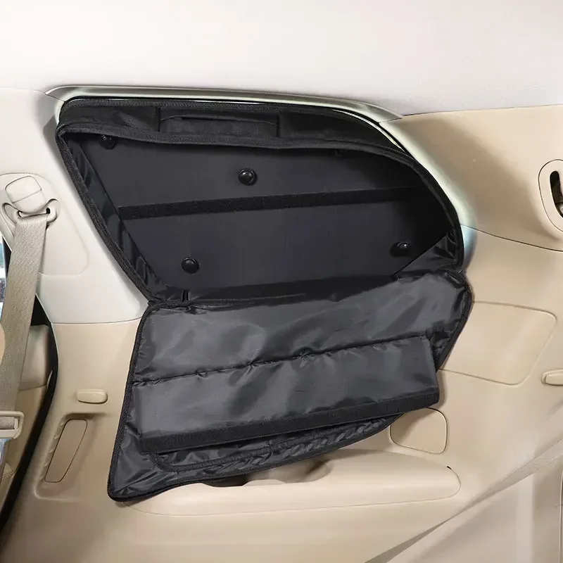 

For Nissan Pathfinder 2013-2018 Oxford Cloth Black Car Trunk Storage Box Bag Cargo Tools Tidying Package Car Accessories