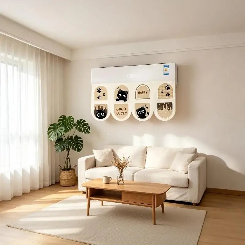 Cartoon-Style Bedroom/Door Curtain (40x90 Cm) Installation No Drilling Required Home Decor