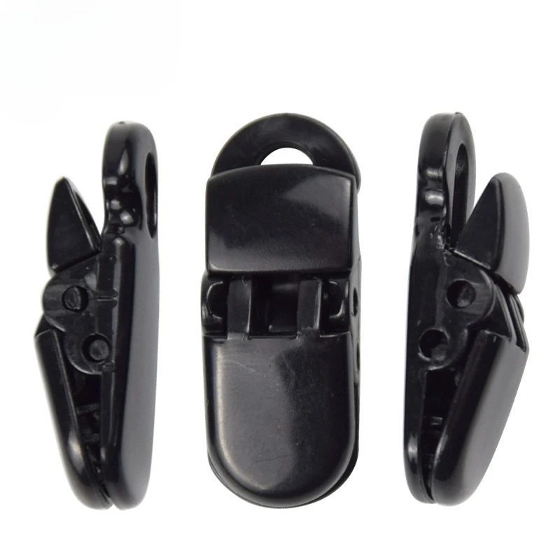 Strong Grip Plastic Alligator Clips, Durable PC Material Clothes Hangers, Versatile U-Shape Clothespins for Home Office