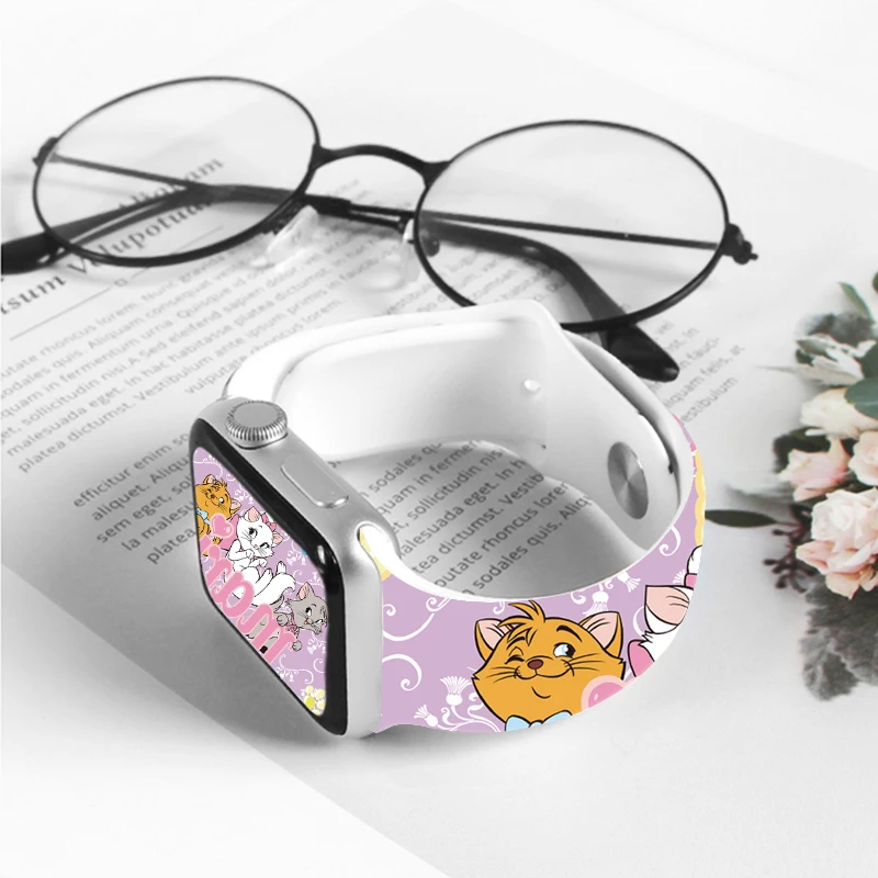 

Disney Toodles Galore Series Watch Band for Apple Watch11/10/9/8 Replaceable Silicone Band for Apple Watch 46mm 44mm 42mm 38mm