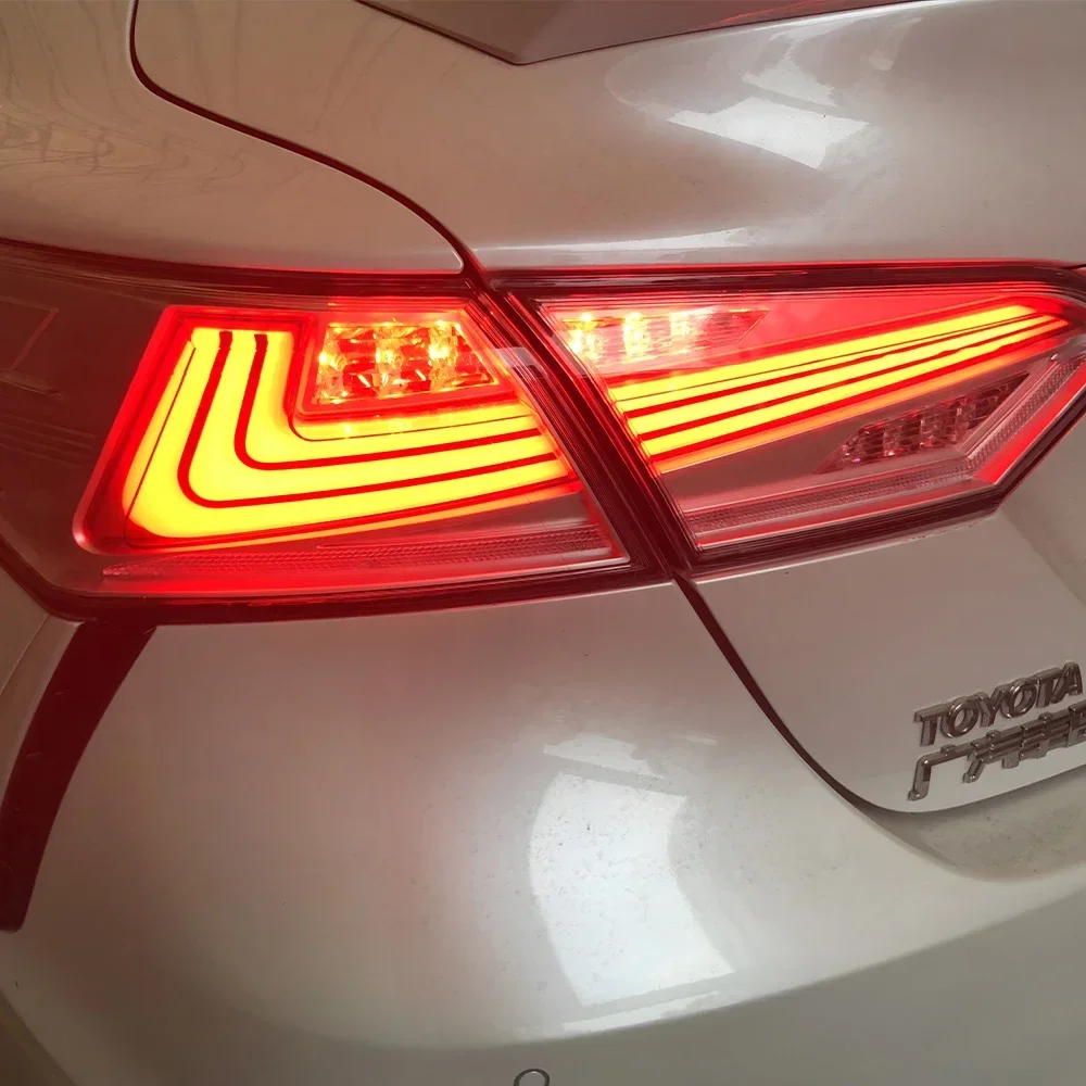 

Auto Rear Lamps Assembly For Toyota Camry 8th 2018-2023 Car Taillights Upgrade LED Lexus ES Style Dynamic Light Accessories