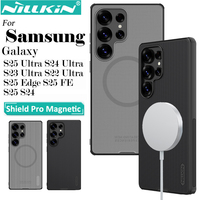 Nillkin for Samsung Galaxy S25 Ultra S25FE S24Ultra S23Ultra Magnetic Case Super Frosted Shield Pro Protection Back Cover