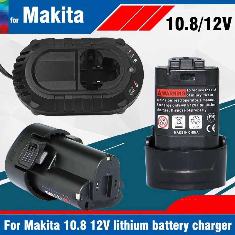 For Makita 10.8V 12V Lithium Battery BL1013 BL1014 194551-4 TD090D TD090DW LCT203W LCT204 194550-6 DF030D 12 VOLT batteries