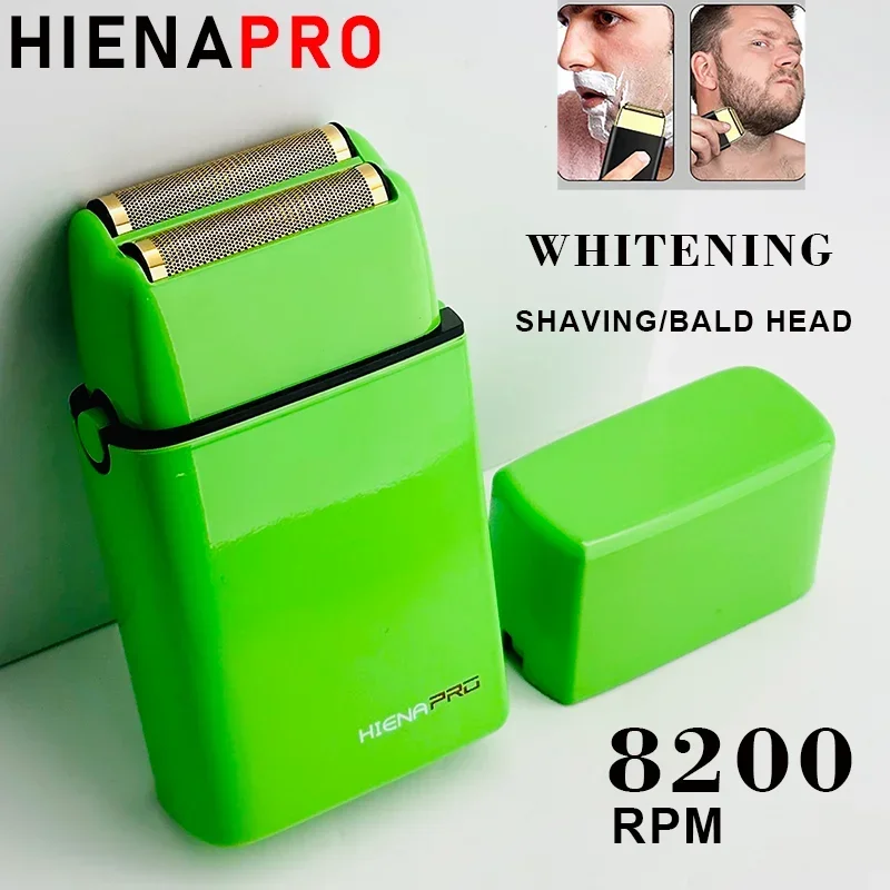 BRDCLIP, набор из 2 предметов, 101 PRO, оранжевый, 808, 8200/7700 об/мин, высокий мотор, профессиональный мужской электрический триммер для бороды, 3 цвета, замена Hou