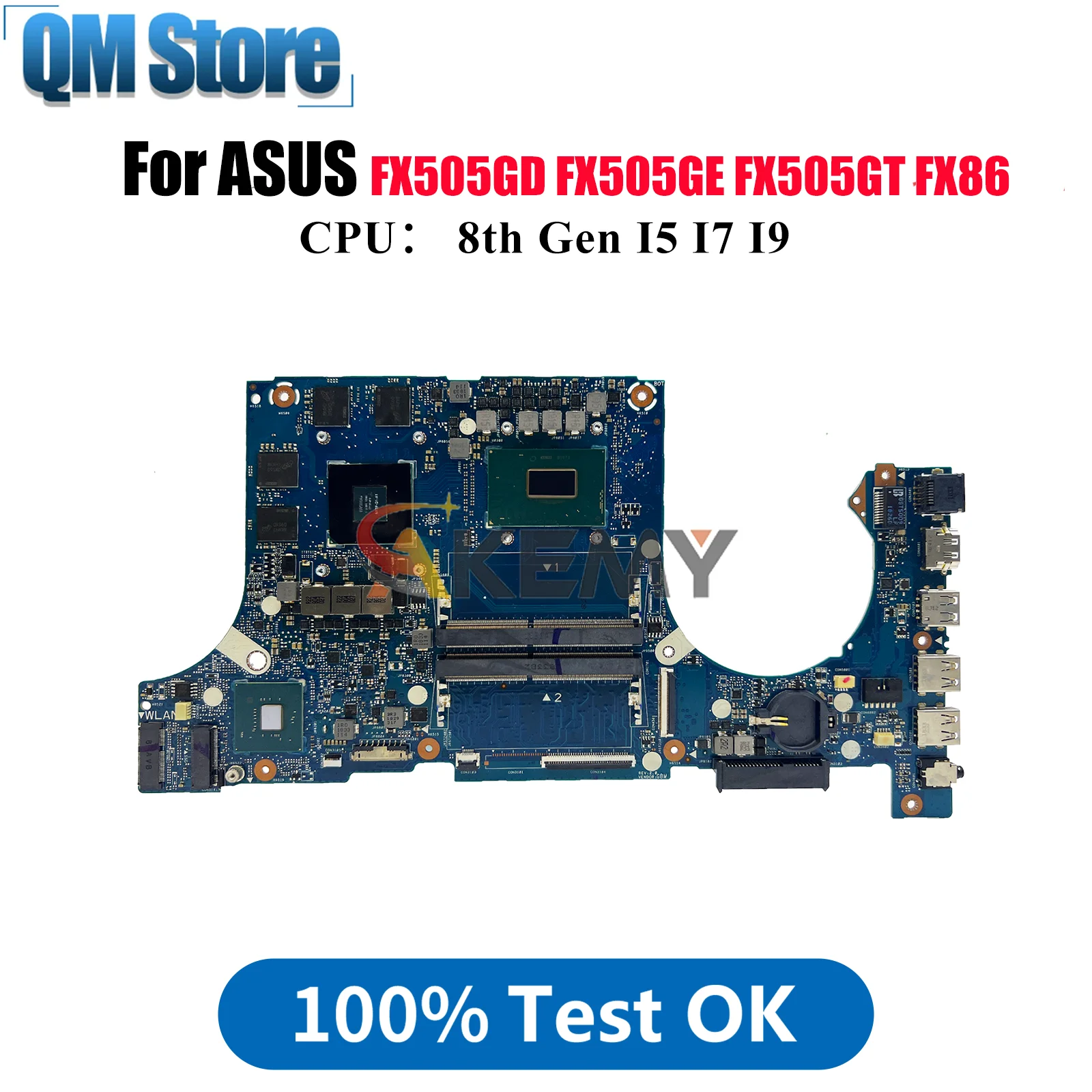

FX505GD Laptop Motherboard For ASUS TUF Gaming FX86FD FX505GE FX505GD FX505GT FX86FE FX505 Notebook Mainboard With I5 I7 I9 CPU