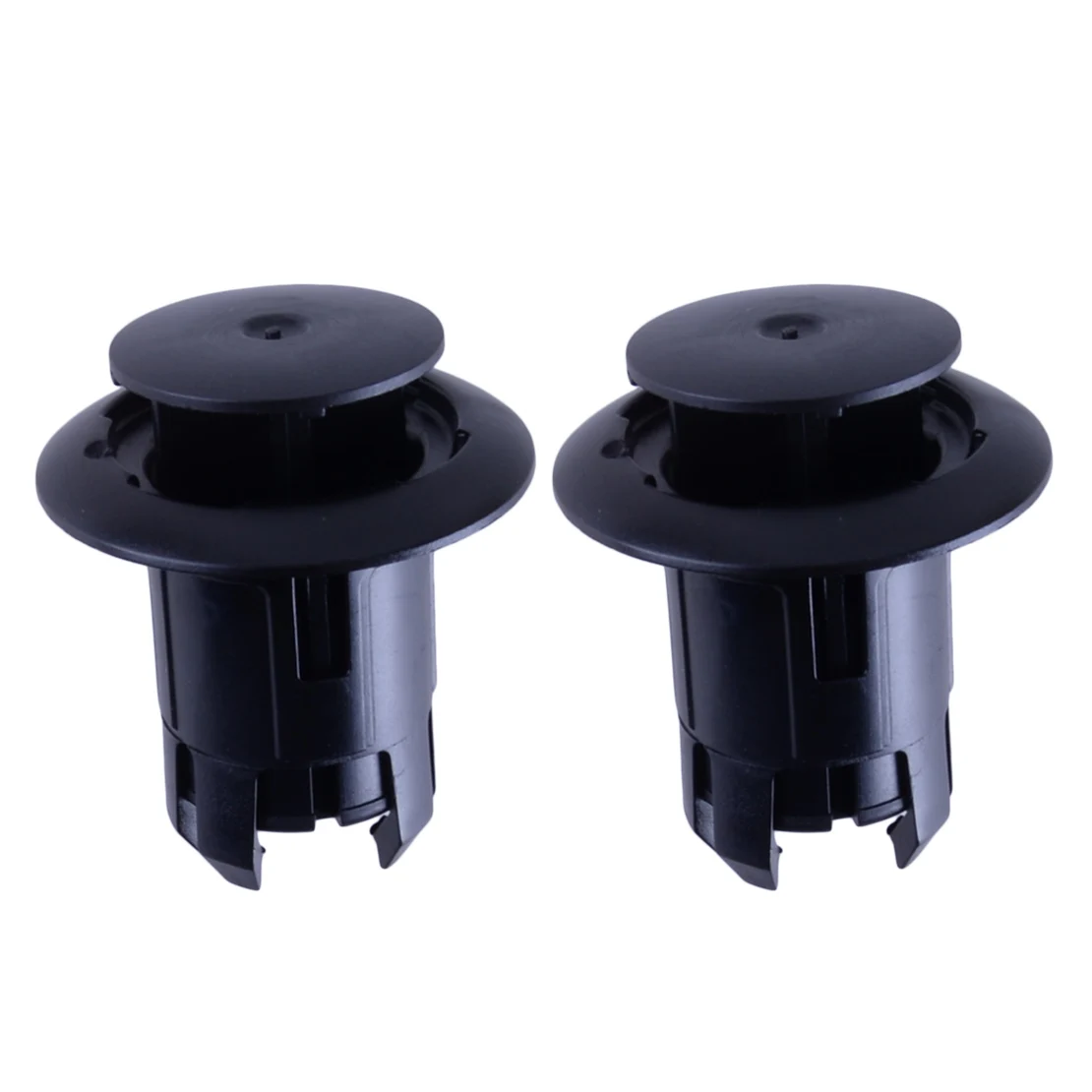 

76923-47010 2 шт., фиксатор рокерной панели, боковая юбка и молдинг на порог, подходит для Toyota Lexus, черный пластик