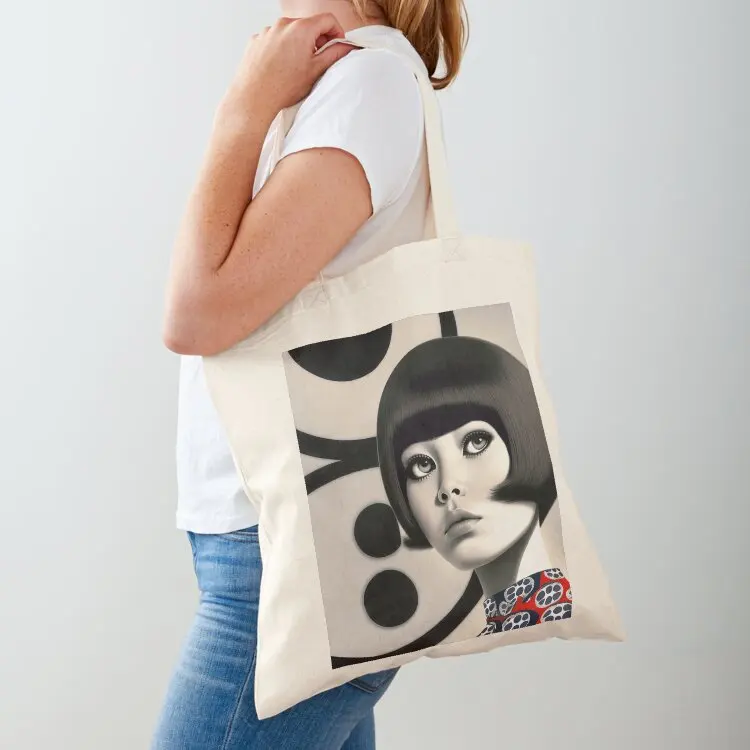 

Patch Work Mary Quant Tote Bag shopper bag woman Women's bags Candy bags large tote bag