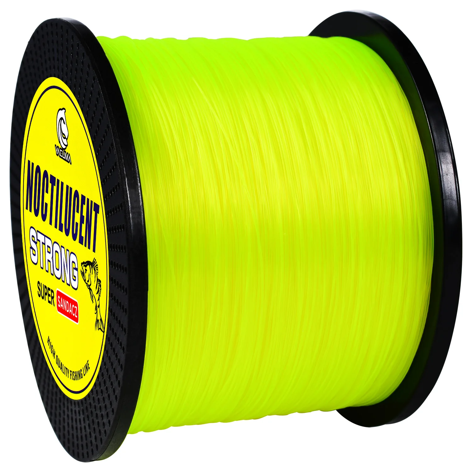 YACUMA 1000M-1093YDS Fluoreszierend Gelbe Monofilament Angelschnur Nachtleuchtende Starke Nylon-Vorfachschnur Karpfenangel-Ausrüstung – Detail 8