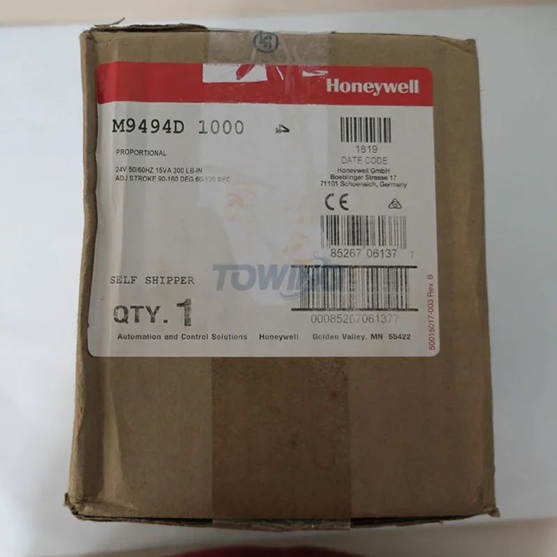 100% New and Original Honeywell Modutrol Motor 24V 50/60Hz 4-20 MA Input  15 VA M9494D1000 Negotiable Price