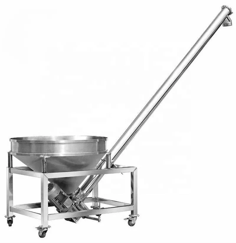 Hot Sale Stainless Steel Hopper Screw Auger Conveyor