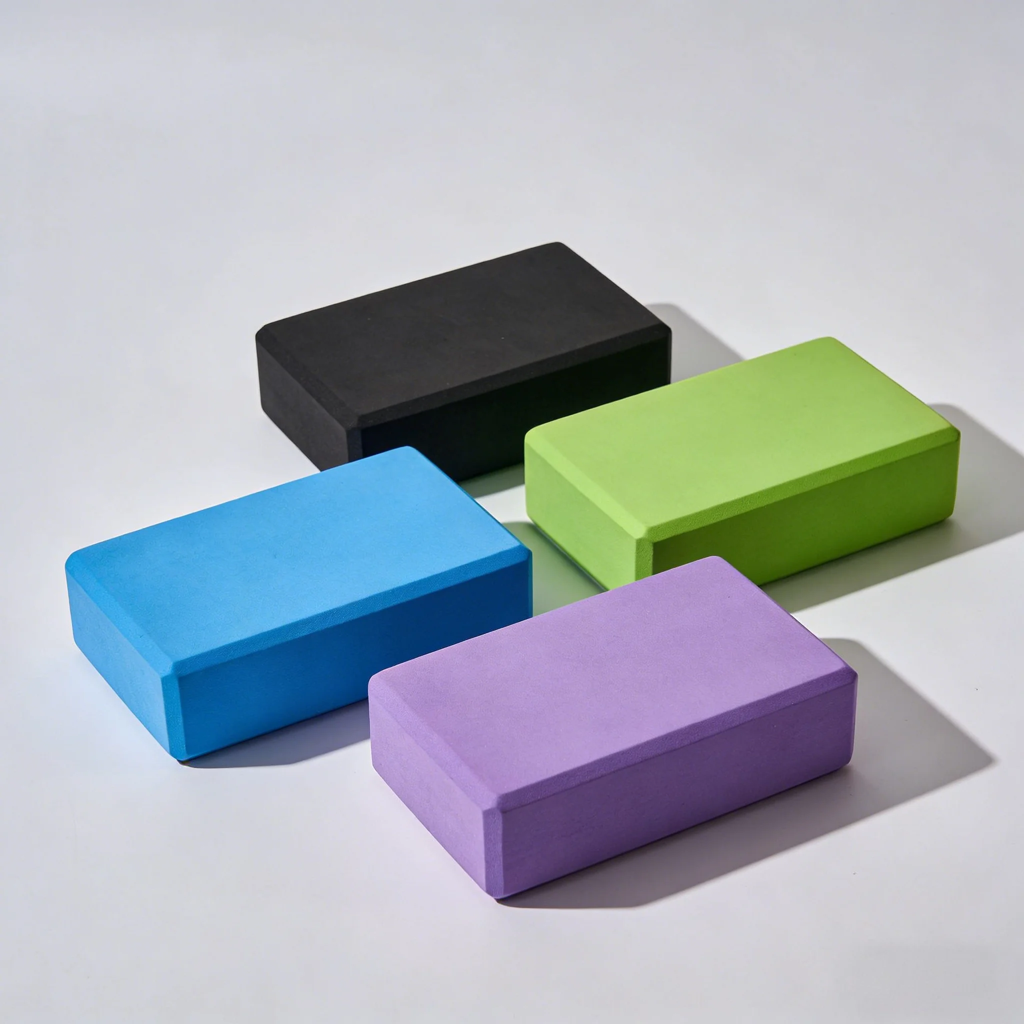 1pc / 2pc / 4pc - ladrillo de yoga sólido de alta densidad - ladrillo de yoga de fitness universal para hombres y mujeres