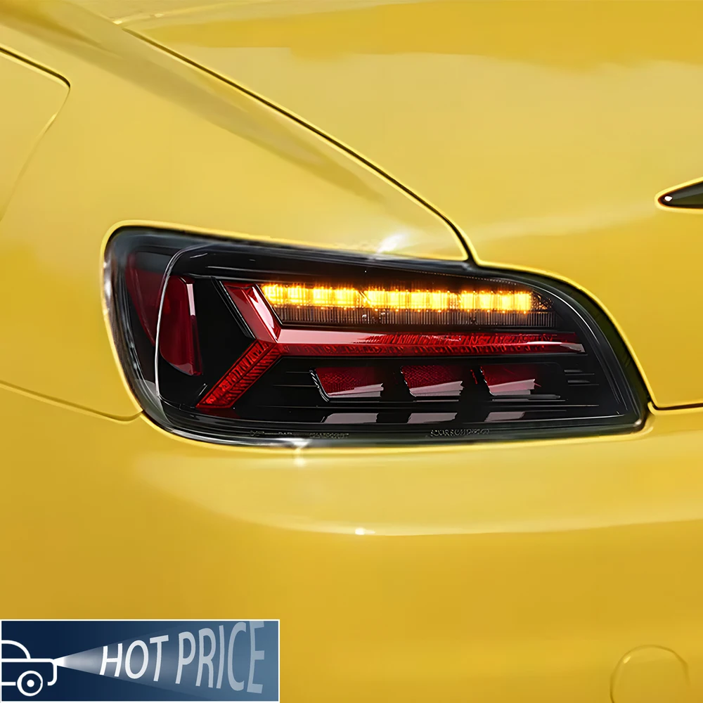 

Автомобильные фары для Honda S2000 1999-2009, обновление автоматических задних фонарей в сборе, новый стиль, светодиодный динамический светильник, стиль заднего фонаря заднего хода