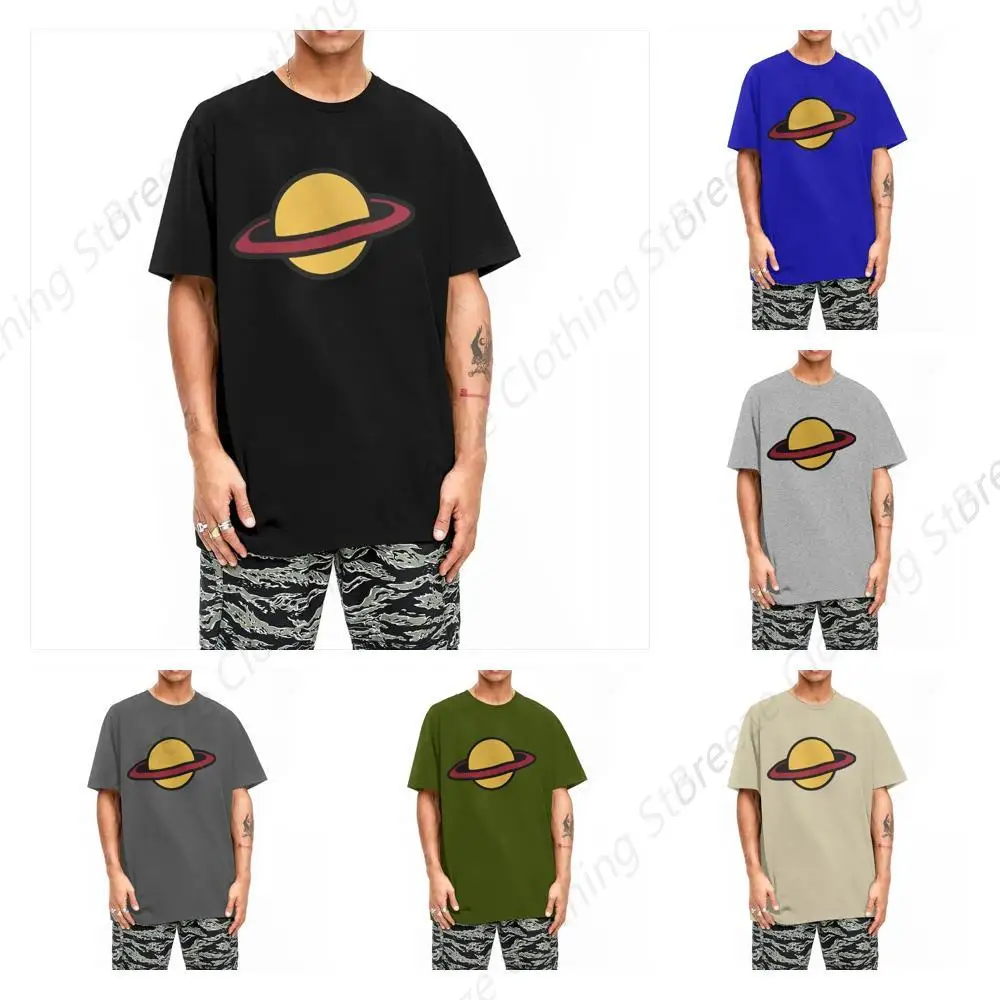 

Men Rugrated Chuckie Saturn T Shirts Pure Cotton Clothes Beach Y2K Short-Sleeve T-Shirt O-Neck Popular Casual Tshirt Plus Size