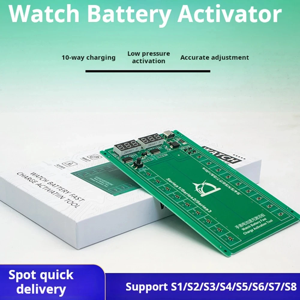 Assista Bateria Activation Board para Apple iWatch, Fast Charge Activation Tool, S1, S2, S3, S4, S5, S6, S7, S8, Preço Baixo