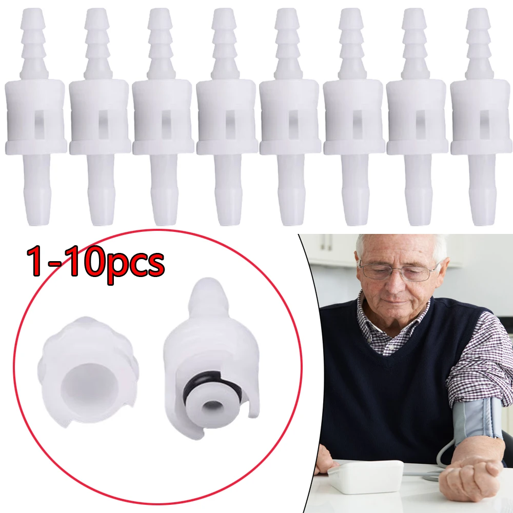 1-10pcs Single Tube Air NIBP Blood Pressure Cuff Hose Connector For Welch Allyn/marquette/datex-ohmeda Zoll Slot to Lock Plug