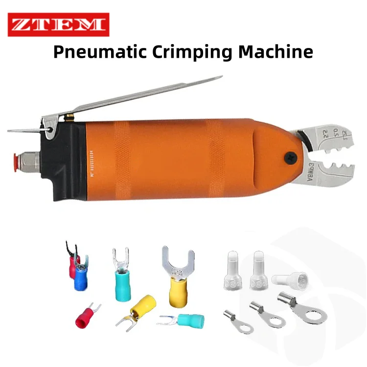 

ZTEM Pneumatic Wire Crimping Pliers Cold Crimping Plier Bare Terminal insulated Terminals Machine nipple Pliers wiring Plier