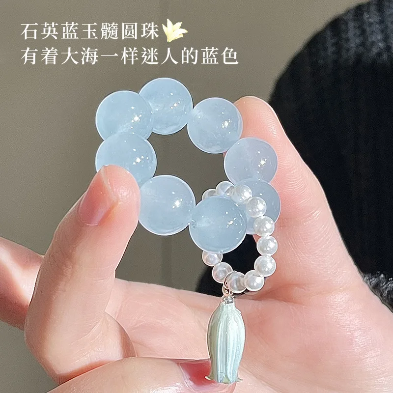 Liao Bo Same Style Bracelet Wearing Flower Small Hand Toy Pliable Temperament Fingertip Crafts Cultural Creative Hand Catenary P