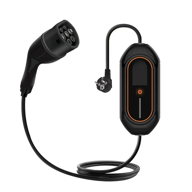 

Household 16A new energy charging gun European standard Type2 electric car charging pile portable charger