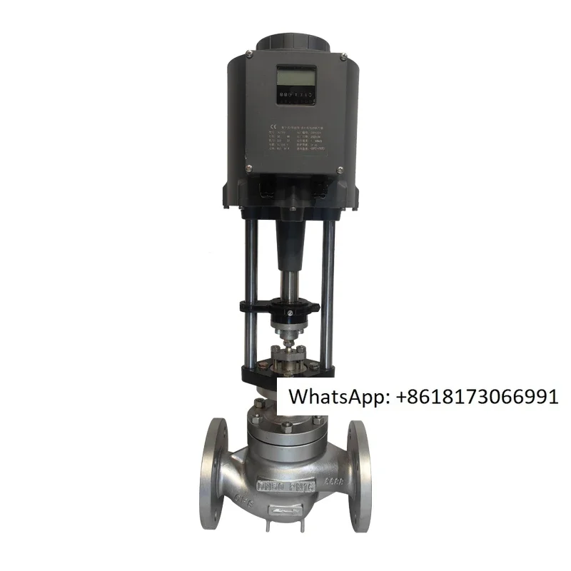 ZDLP electric control valve proportional single seat steam heat transfer oil temperature pressure flow intelligent control valve