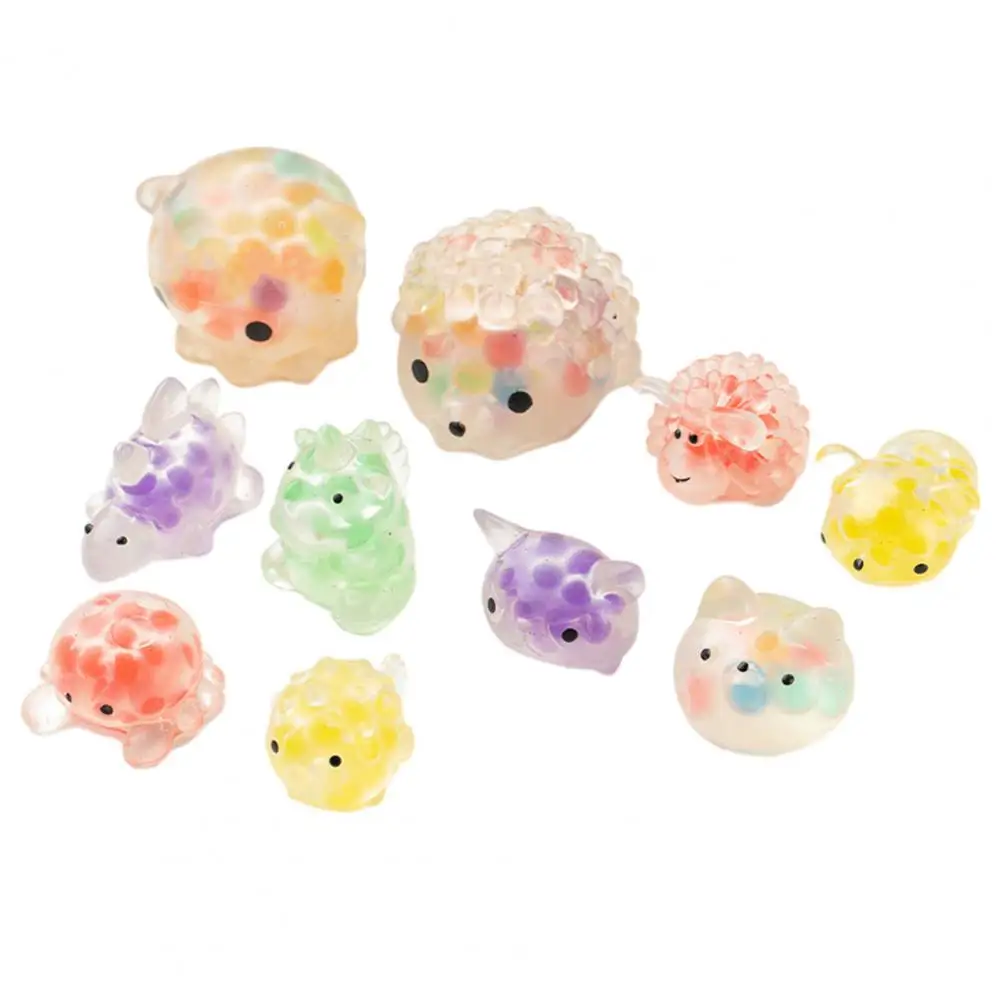 Anti-stress Toys 10Pcs Eco-friendly Pinch Toy Lovely  Squeezing Animal Doll Anti-stress Toys Party Favor