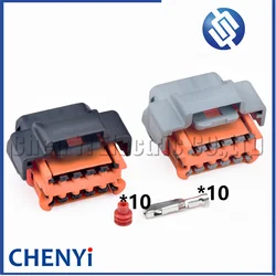 10 Pin Automobile waterproof connector headlamp Headlight Lamp plug 98788-1201 With Pins For Peugeot 308 Citroen Renault