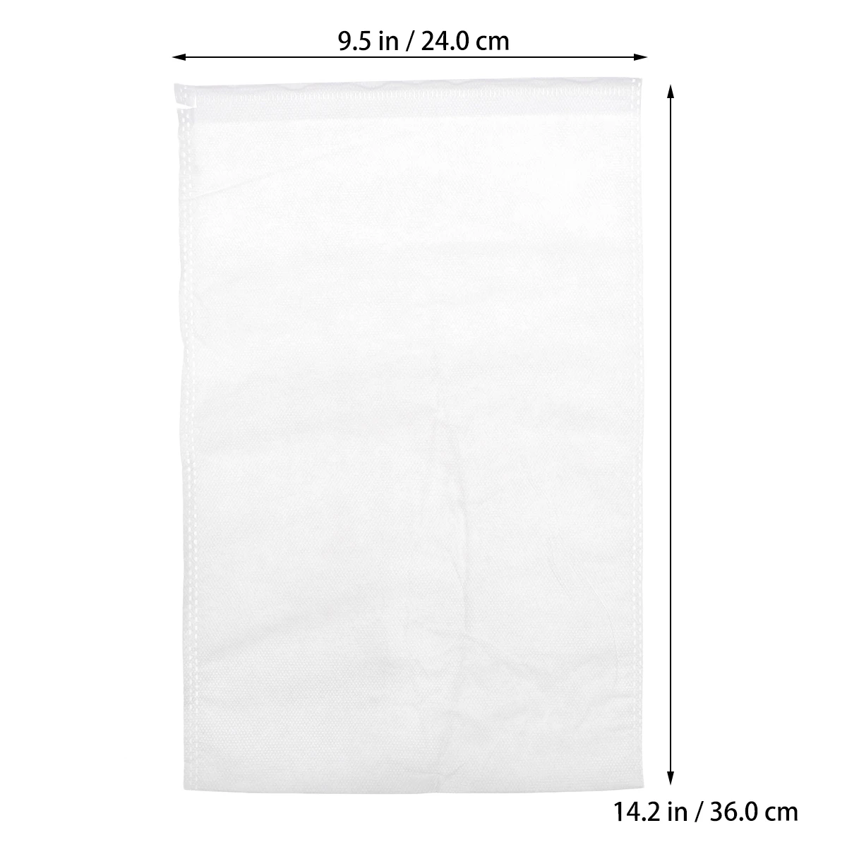 

100 Pcs Seedling Bagging Garden Supplies Fabric Pots Plant Grow Bags Plants Pouch