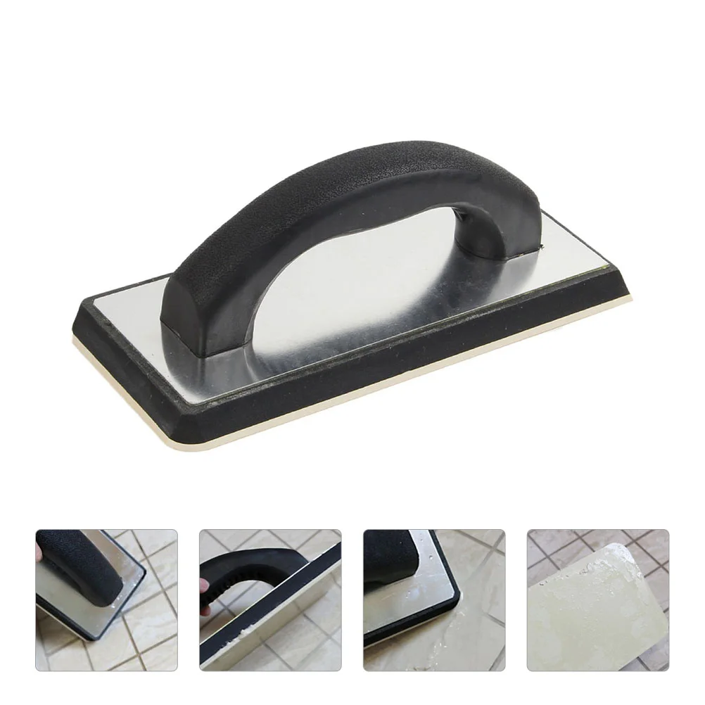 

Rubber Board Mud scraper Concrete Finishing Tile Leveling Tool Adhesive Plastering Trowel Pad finnish Trowel