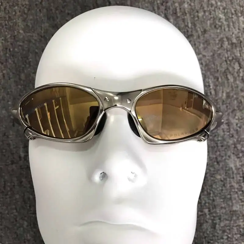 Mtb Man Gepolariseerde Zonnebril Fietsen Bril UV400 Vissen Zonnebril Metalen Fiets Bril Fietsen Eyewear Riding Bril H8-3