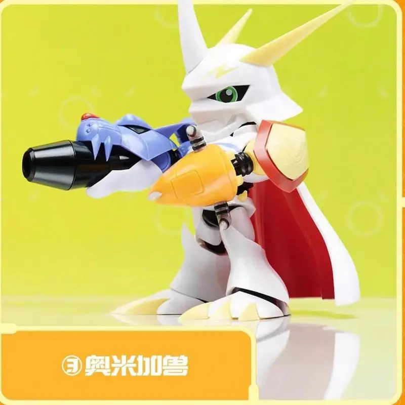 Bandai Echte Digitale Baby Splicing Battle Tyrannosaurus Tide Play Blind Box Model Figuur