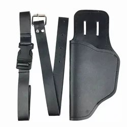 Medieval PU Leather Concealed Pistol Holder Steampunk Gothic Harness Gun Holster Bag Anime Cosplay Costume Accessory Movie Props