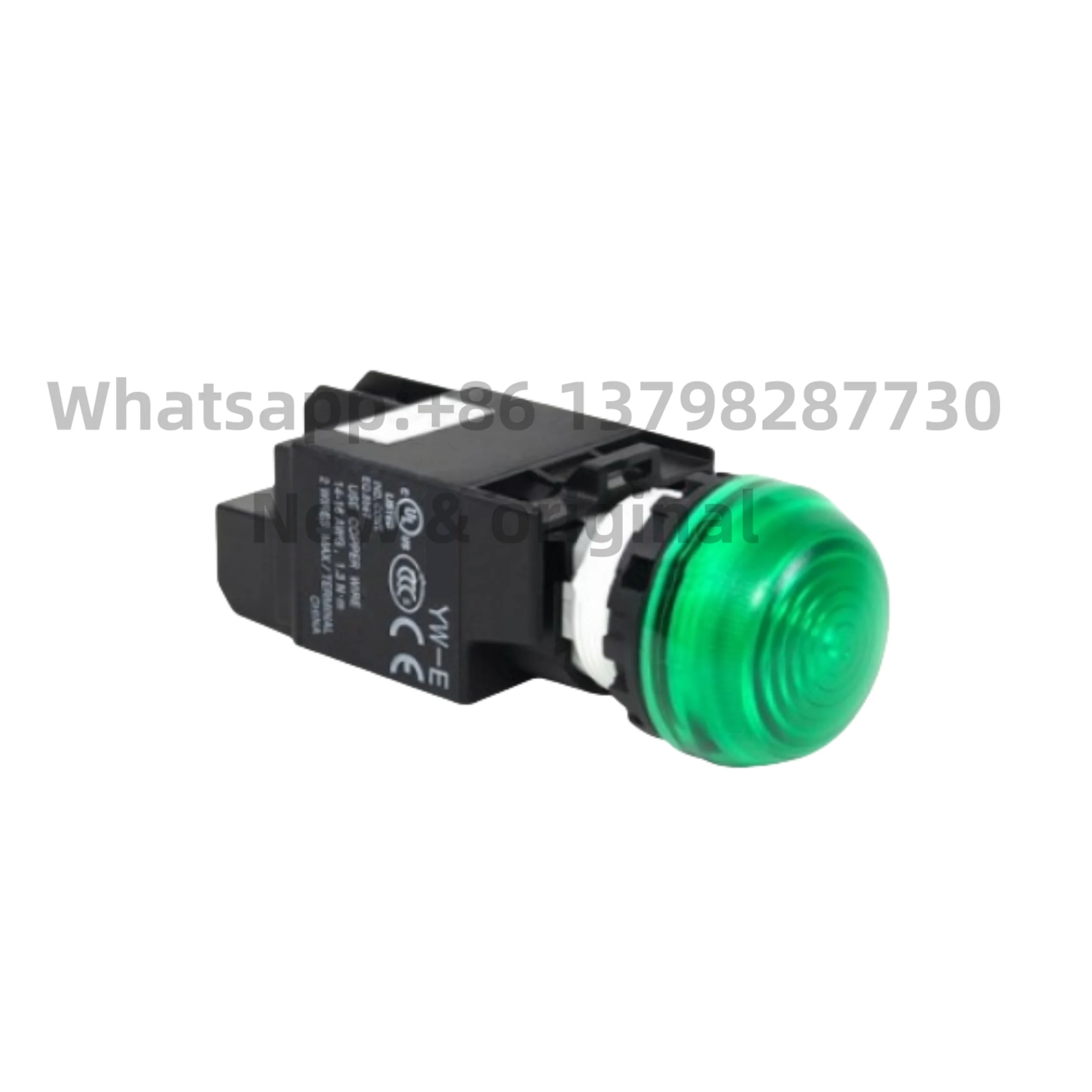 New original Indicator light 240V transformer YW1P-2EM2 green red yellow blue Pure white milky white Amber color