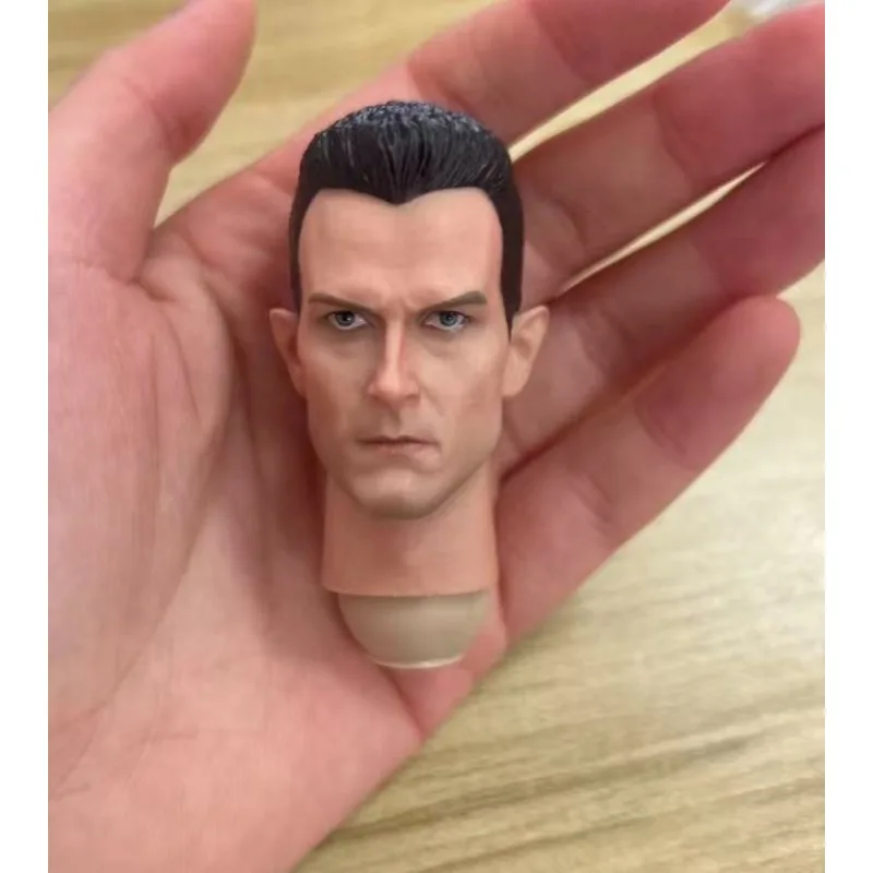 1/6 Scale Mission Man Head Sculpt Male Solider Gunner Head Played Military Guy Head Carving Model for 12in Action Figure Ph Doll