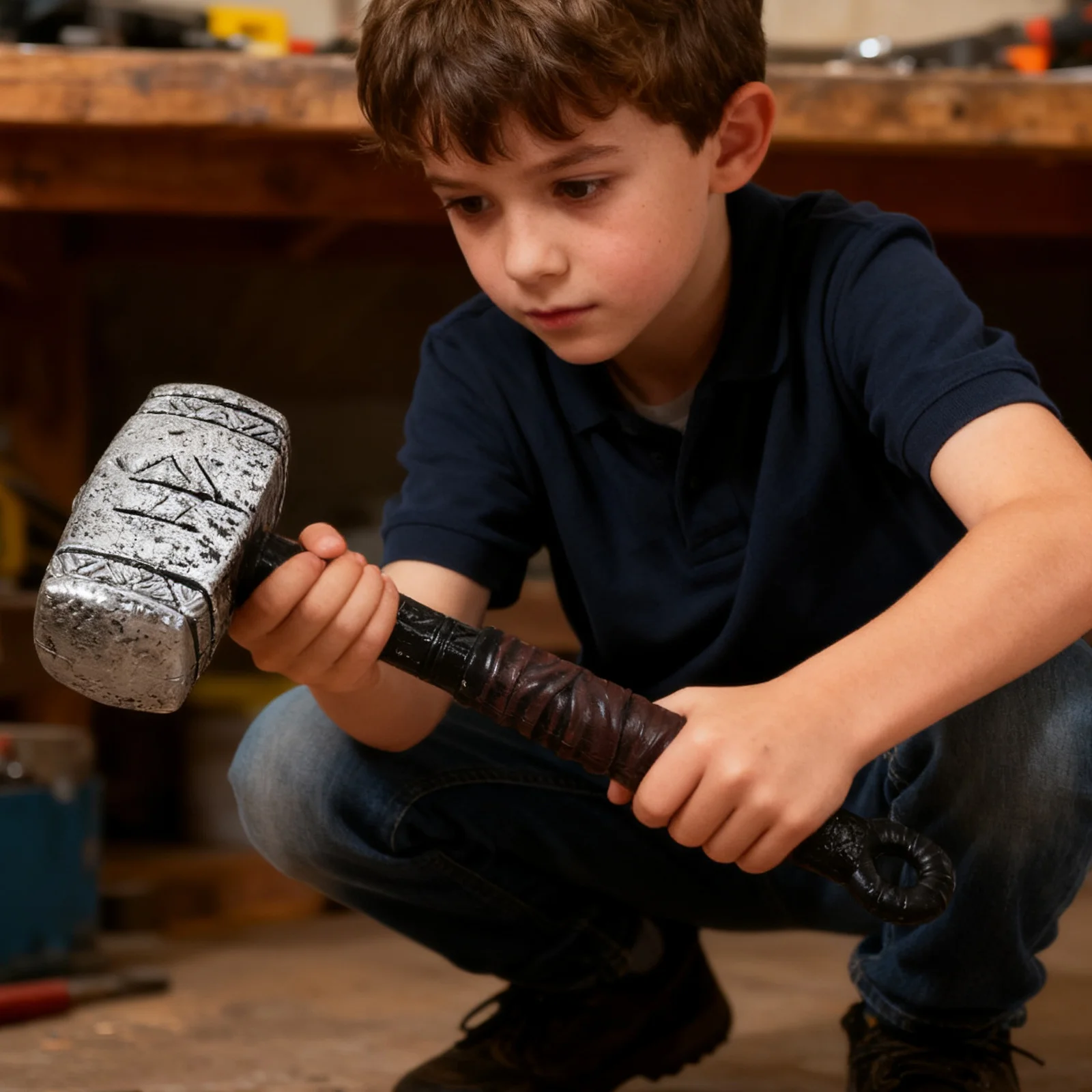 Accesorios de martillo pirata para niños y adultos, accesorio de disfraz de Halloween realista y ligero de plástico suave, truco o fiesta de Cosplay, 2 uds.