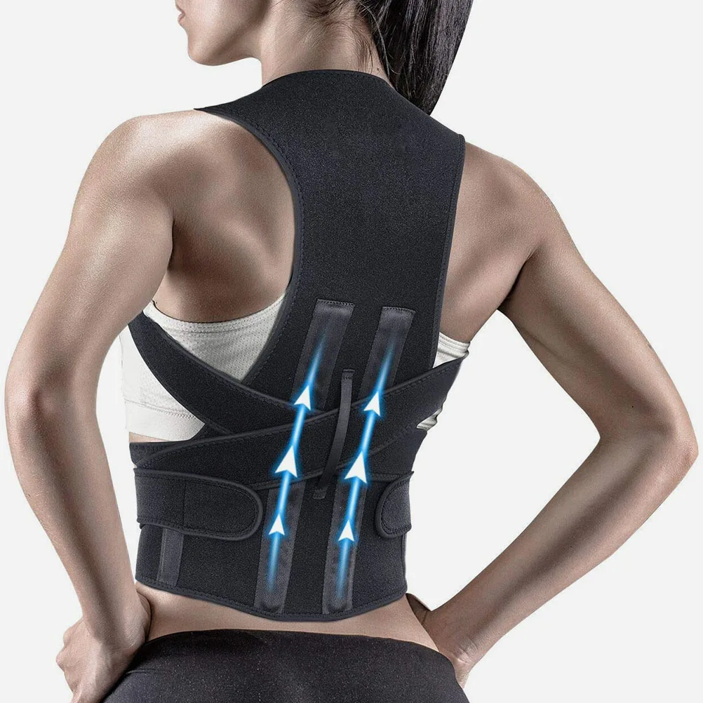 

Hunchback Correction Belt Adjustable Posture Straightener for Men Women Breathable Back Brace Ergonomic Support Health Care