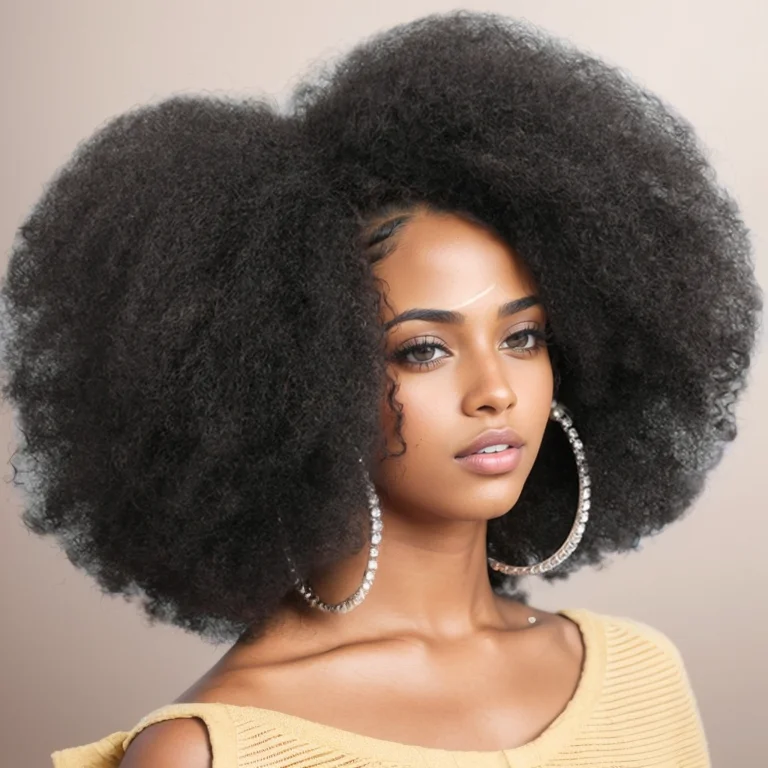 Afro Kinky Curly Lace Front Wig Natural Color Afro Bob Human Hair Natural Hairline 13X4X2 250% Density Short Human Hair Wigs