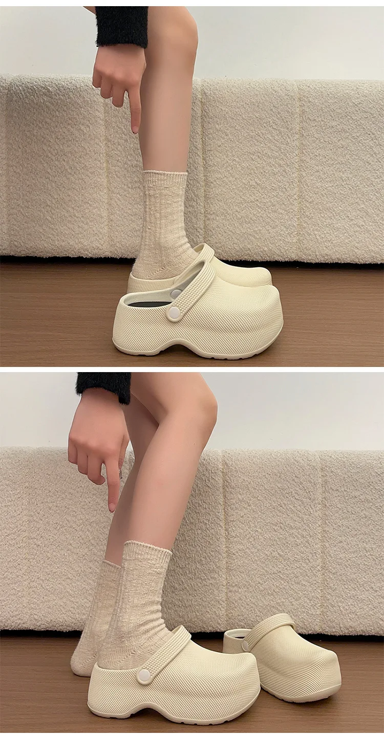 2026 Sommer Damen Clogs – Verstellbare Knöchelriemen-Slipper, wasserfeste Schuhe für Damen, orthopädische Komfort-Gehsandalen – Detail 11
