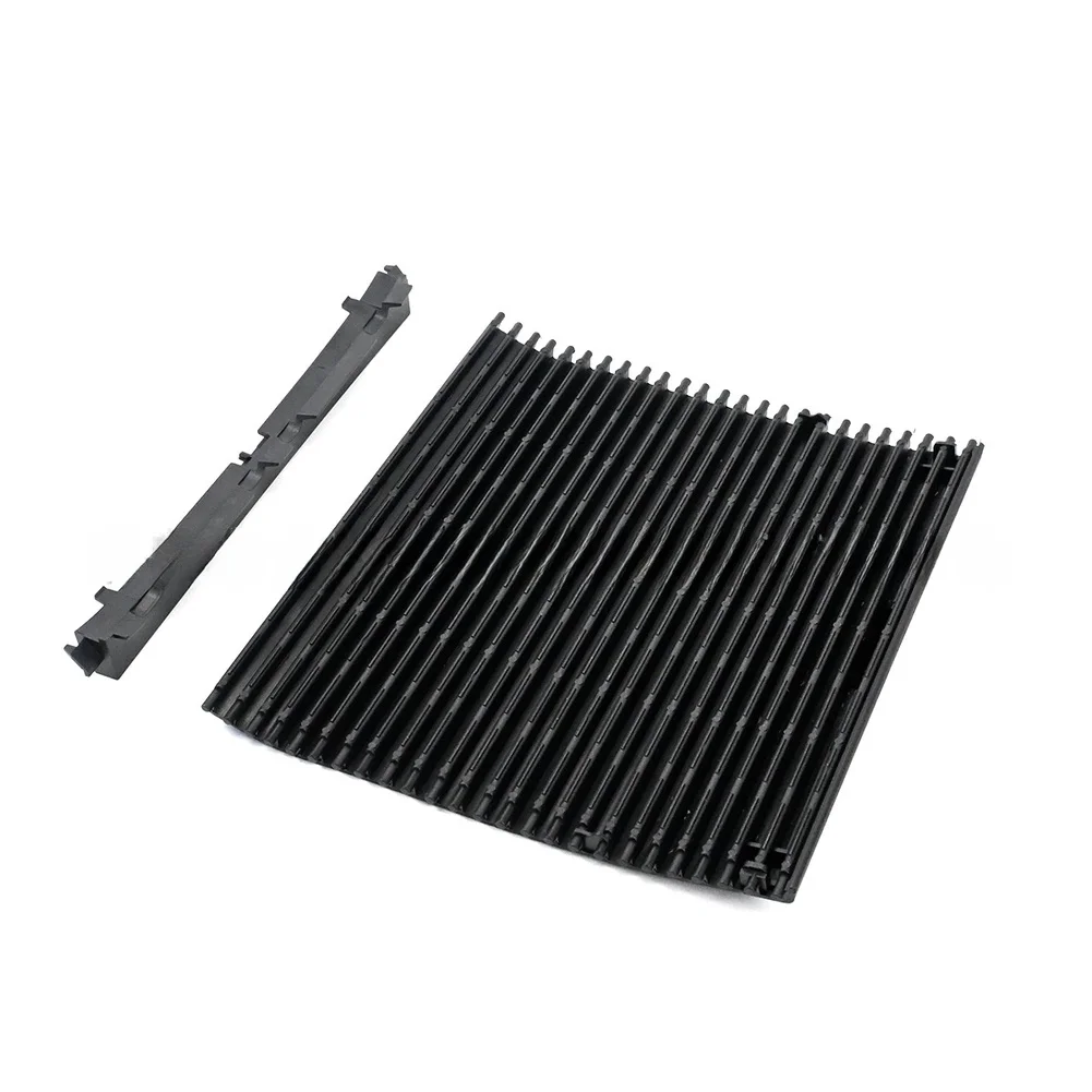 Cup Holder Restoration Black Console Roller Blind ABS And PC Construction Wear And Scratch Resistance Enhanced Sturdiness Design