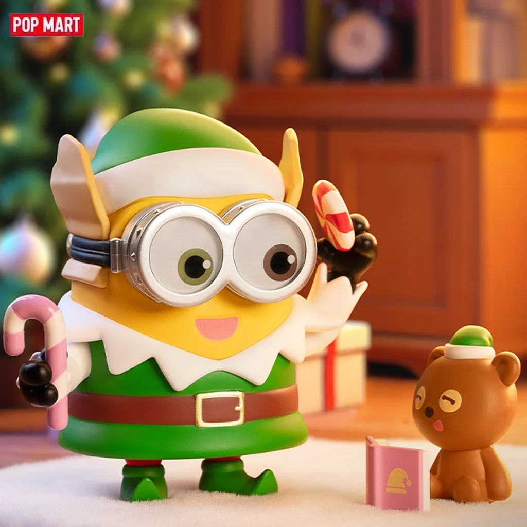 

POP MART Minions BOB & TIM: Bedtime Fantasy Series Blind Box, 2024 New, Soft Toy, Must-Have Fan Gift!