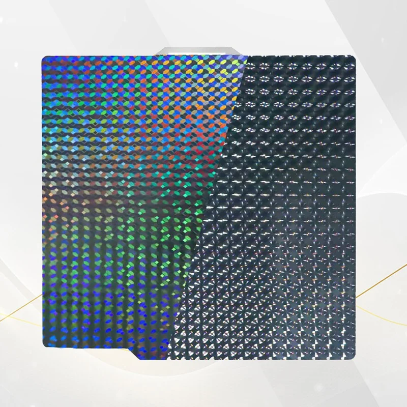 Пластина PEK для 3D-принтера Bambu Lab A1/X1C/X1 257x257 мм, двухсторонняя пружинная пластина (3D стальной шарик + футбольный узор)