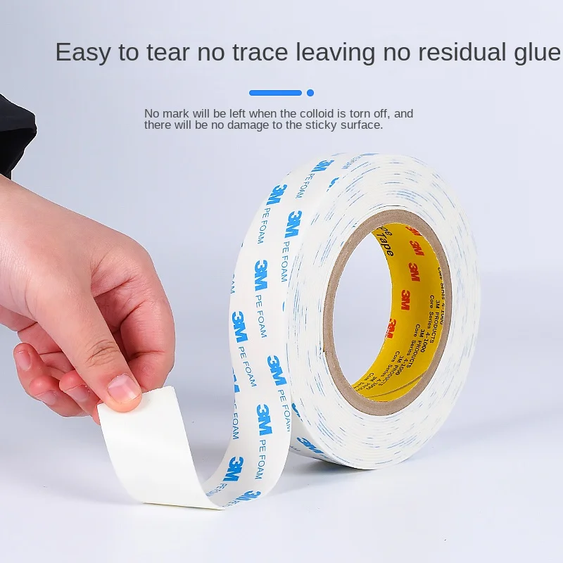 3M رغوة قوية لاصق على الوجهين 1600T غير أثر عالية اللزوجة الشريط ارتفاع درجة الحرارة مقاومة للماء لاصق