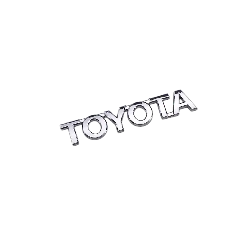 شعار صندوق السيارة الخلفي ثلاثي الأبعاد لسيارة تويوتا RAV4 كورولا كامري برادو GT86 كراون ريز كشر أفالون هايلكس تاكوما شعار السيارة ملحقات السيارة