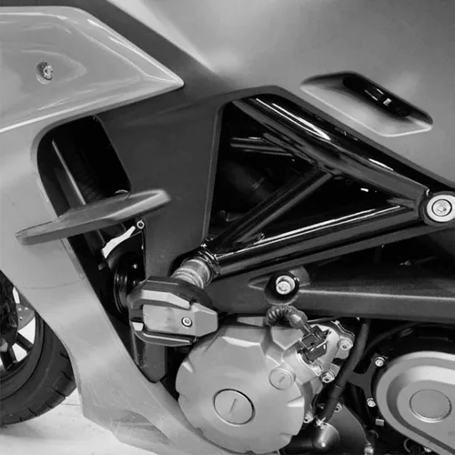 Imagen 2 del producto Para YAMAHA YZF-R3 YZFR3 YZF R3 marco de protección contra caídas de motocicleta Protector de carenado deslizante Protector de almohadilla antichoque