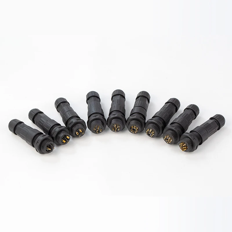 M16 Waterproof Connector IP68 Aviation Plug and Socket 2/3/4/5/6 PIn 7.5mm Male Female Docking Solid Needle Connectors