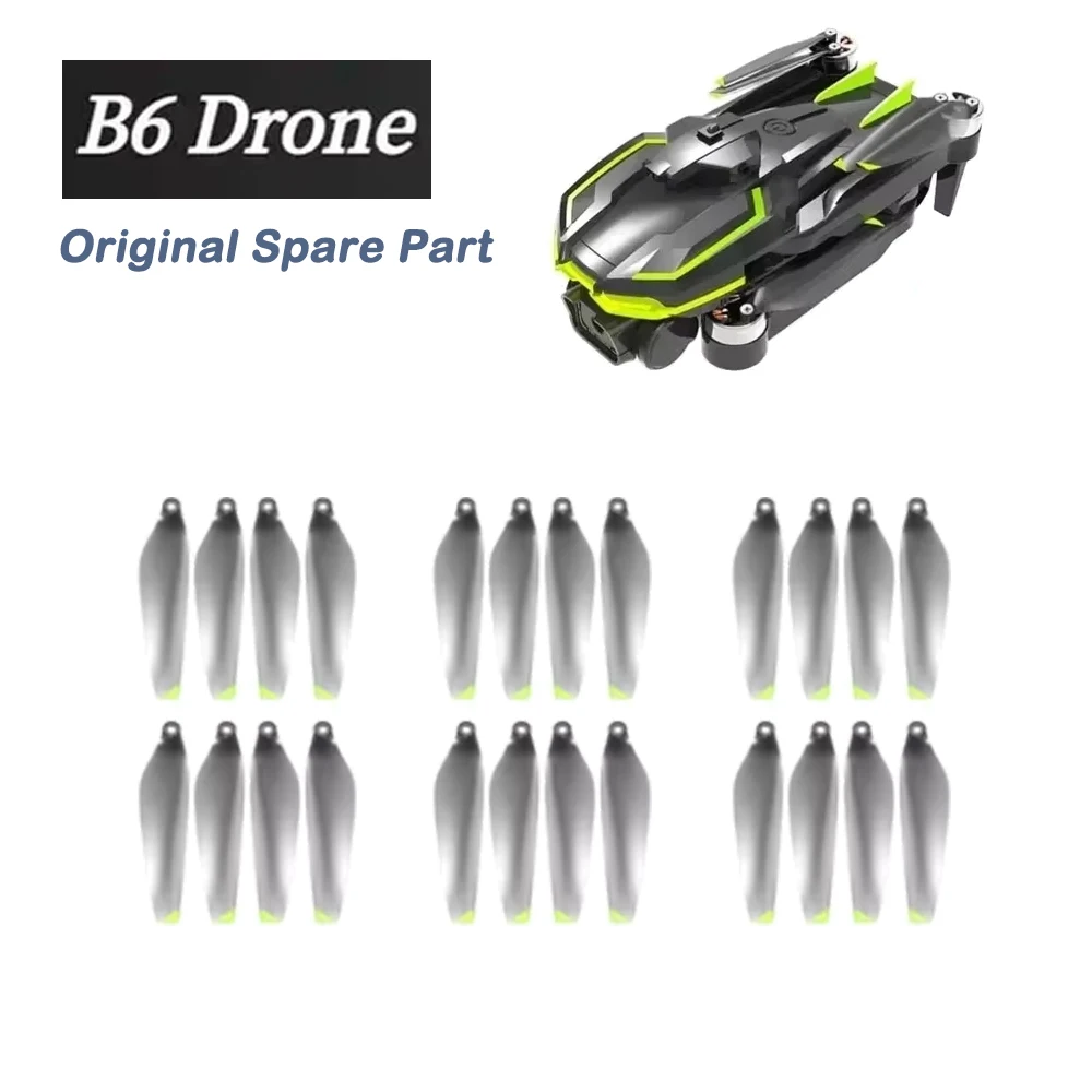 B6 Drone Brushless Quadcopter Original Propeller Spare Part B6 Wing Blade Maple Leaf Part Accessory 8PCS/Set