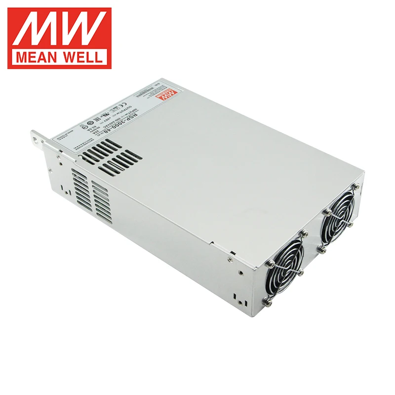Mean Well RSP-3000-24 Single Output Industrial Switching Power Supply High Power RSP-3000-24 12V 24V 48V AC-DC SMPS With PFC