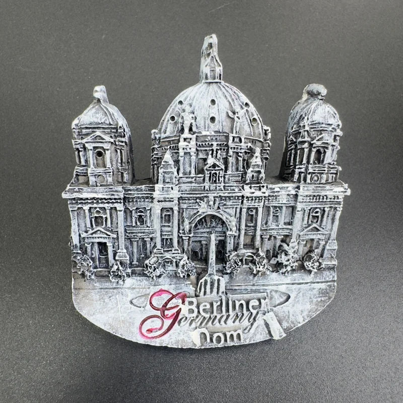 

Resin Germany Berlin Haven Creative Refrigerator Sticker Tourist Souvenir Magnetic Tape Sticker Handicraft Gift