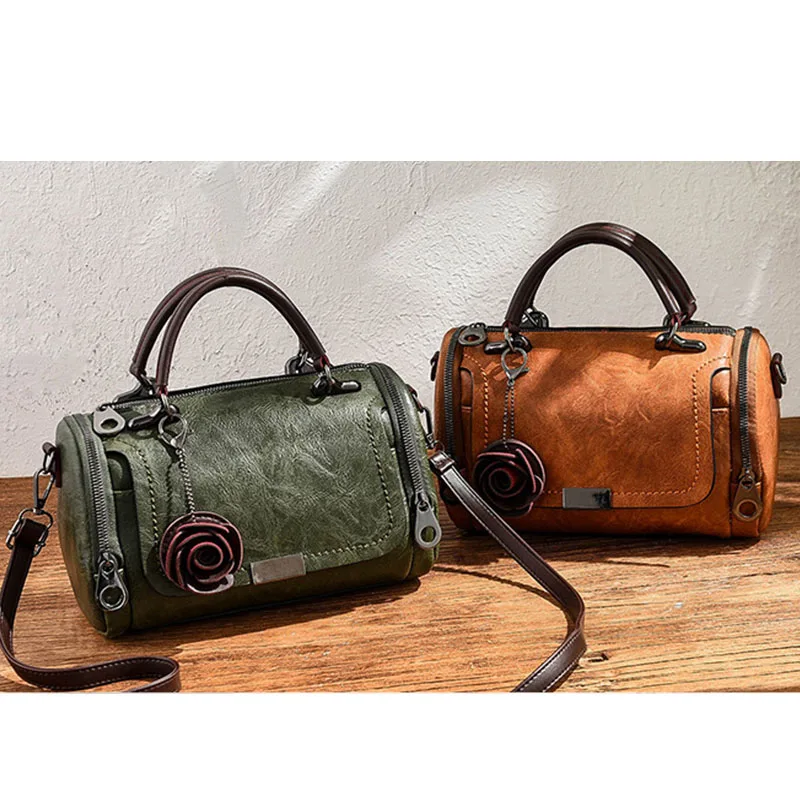 New  shoulder Bag for 2025 luxury designer handbag women Handbags leather Printed monogram single shoulder straddle bag - Image 4