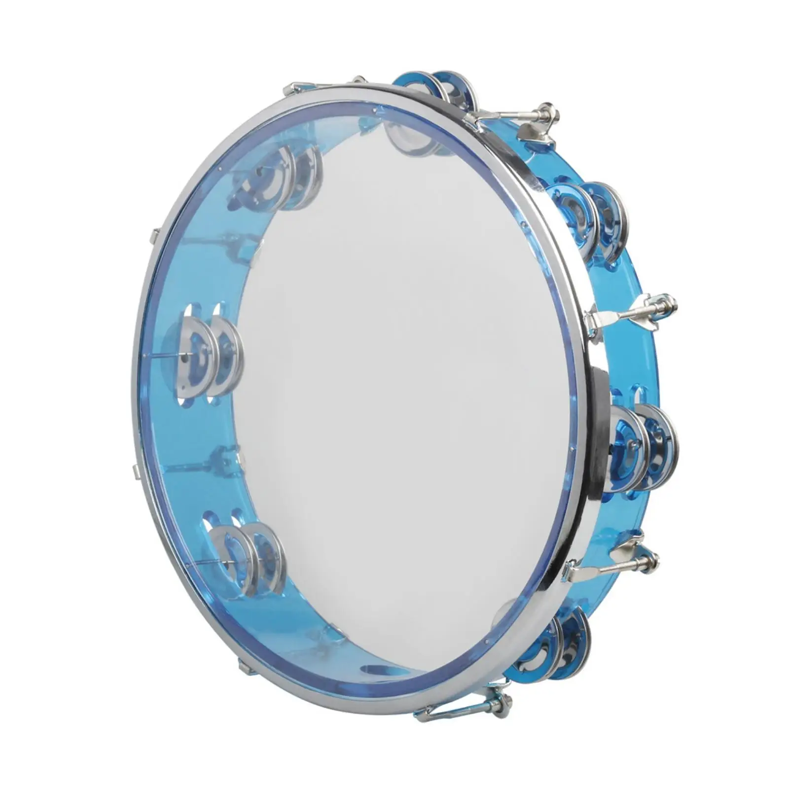 handheld-tambourine-for-kids-8-inch-double-row-bells-plastic-metal-frame-percussion-tool-for-classroom