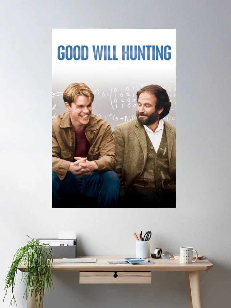 

Good Will Hunting Movie, Print Art Canvas Poster, For Living Room Decor, Home Wall Picture